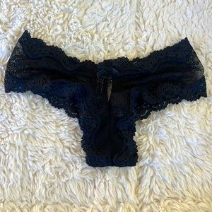 Victoria’s Secret Black Panty Sexy Underwear XS NWT